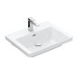 Villeroy & Boch Subway 3.0 - Lavabo 600x470 mm, avec trop-plein, trou pour robinet, CeramicPlus, Stone White 4A7060RW Villeroy & Boch Subway 3.0 - Lavabo 600x470 mm, avec trop-plein, trou pour robinet, CeramicPlus, Stone White 4A7060RW