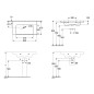 Villeroy & Boch Subway 3.0 - Lavabo 800x470 mm, sans trop-plein, sans trou pour robinet, CeramicPlus, blanc alpin 4A7083R1 Villeroy & Boch Subway 3.0 - Lavabo 800x470 mm, sans trop-plein, sans trou pour robinet, CeramicPlus, blanc alpin 4A7083R1
