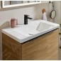 Villeroy & Boch Subway 3.0 - Lavabo 800x470 mm, sans trop-plein, trou pour robinet, CeramicPlus, blanc alpin 4A7081R1 Villeroy & Boch Subway 3.0 - Lavabo 800x470 mm, sans trop-plein, trou pour robinet, CeramicPlus, blanc alpin 4A7081R1