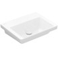 Villeroy & Boch Subway 3.0 - Meuble-lavabo 550x440 mm, sans trop-plein, sans trou pour robinet, CeramicPlus, Stone White Villeroy & Boch Subway 3.0 - Meuble-lavabo 550x440 mm, sans trop-plein, sans trou pour robinet, CeramicPlus, Stone White