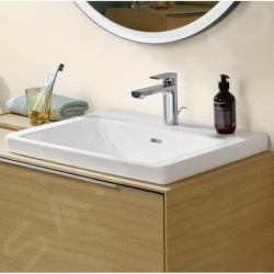 Villeroy & Boch Subway 3.0 - Meuble-lavabo 550x440 mm, avec trop-plein, trou pour robinet, blanc alpin 4A70F401