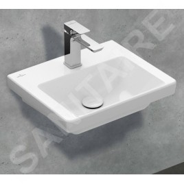 Villeroy & Boch Subway 3.0 - Lavabo 450x370 mm, sans trop-plein, trou pour robinet, blanc alpin 43704601