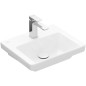 Villeroy & Boch Subway 3.0 - Lavabo 450x370 mm, sans trop-plein, trou pour robinet, CeramicPlus, blanc alpin 437046R1