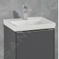 Villeroy & Boch Subway 3.0 - Meuble-lavabo 450x370 mm, sans trop-plein, trou pour robinet, blanc alpin 4370FL01