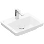 Villeroy & Boch Subway 3.0 - Meuble-lavabo 500x400 mm, sans trop-plein, trou pour robinet, CeramicPlus, blanc alpin 4370FGR1