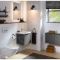 Villeroy & Boch Subway 3.0 - Meuble-lavabo 500x400 mm, avec trop-plein, trou pour robinet, CeramicPlus, Stone White 4370FFRW