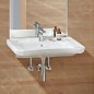 Villeroy & Boch ViCare - Lavabo 650x550 mm, avec trop-plein, trou pour robinet, AntiBac, CeramicPlus, blanc 517867T2 Villeroy & Boch ViCare - Lavabo 650x550 mm, avec trop-plein, trou pour robinet, AntiBac, CeramicPlus, blanc 517867T2