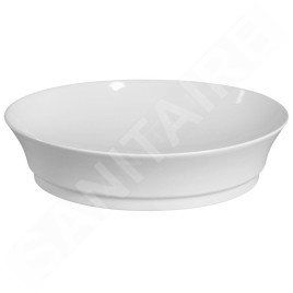 Sapho Idea - Lavabo, 500x380 mm, sans trou pour robinetterie, blanc WH102