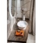 Sapho Idea - Lavabo, 500x380 mm, sans trou pour robinetterie, blanc WH102 Sapho Idea - Lavabo, 500x380 mm, sans trou pour robinetterie, blanc WH102