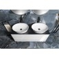 Sapho Idea - Lavabo, 500x380 mm, sans trou pour robinetterie, blanc WH102 Sapho Idea - Lavabo, 500x380 mm, sans trou pour robinetterie, blanc WH102