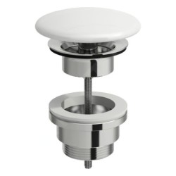 Laufen Accessoires - Bonde de lavabo non-refermable, blanc mat H8981847570001