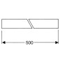Hansgrohe Siphons - Tube droit 500 mm, blanc mat 53493700 Hansgrohe Siphons - Tube droit 500 mm, blanc mat 53493700