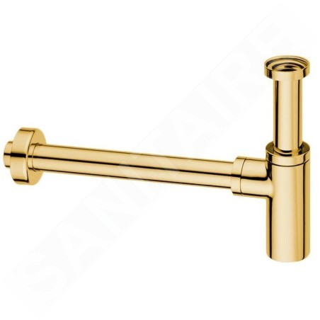 Paffoni Accessoires - Siphon de lavabo, doré ZACC240HG