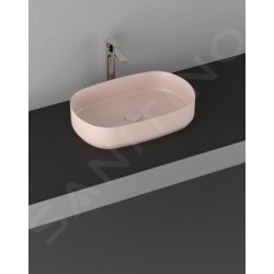 Sapho Infinity - Vasque à poser, 550x360 mm, sans trop-plein, rose saumon 10NF65055-2S