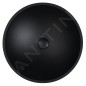 Sapho Beauty - Vasque à poser, diamètre 420 mm, sans trop-plein, verre/noir mat TY181B Sapho Beauty - Vasque à poser, diamètre 420 mm, sans trop-plein, verre/noir mat TY181B