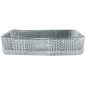 Sapho Beauty - Lavabo pour plan de travail, 445x330 mm, sans trop-plein, verre clair TY227 Sapho Beauty - Lavabo pour plan de travail, 445x330 mm, sans trop-plein, verre clair TY227