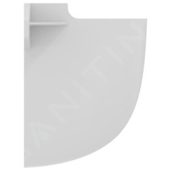 Ideal Standard Eurovit - Cache-siphon pour l'évier, blanc W333001