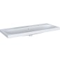Geberit Acanto - Double lavabo 1200x482 mm, avec trop-plein, 2 trous pour robinetterie, blanc 501.880.00.1 Geberit Acanto - Double lavabo 1200x482 mm, avec trop-plein, 2 trous pour robinetterie, blanc 501.880.00.1