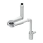 Geberit Accessoires - Siphon de lavabo gain de place Clou, pour commande par tirette, chrome 152.059.21.1 Geberit Accessoires - Siphon de lavabo gain de place Clou, pour commande par tirette, chrome 152.059.21.1
