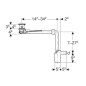 Geberit Accessoires - Siphon gain de place, pour les lavabos avec trop-plein, bonde avec tirette, chrome 152.074.21.1 Geberit Accessoires - Siphon gain de place, pour les lavabos avec trop-plein, bonde avec tirette, chrome 152.074.21.1