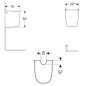 Geberit Smyle - Cache-siphon de lavabo, blanc 500.576.01.1