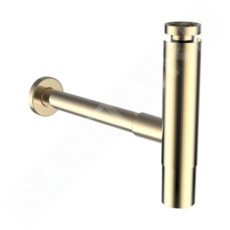 Laufen Kit de vidange - Siphon design, doré brillant H3749800010001