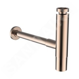 Laufen Kit de vidange - Siphon design, rose doré H3749800820001