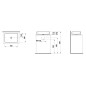 Laufen Pro - Lavabo à poser, 550x380x115 mm, blanc H8129650001121 Laufen Pro - Lavabo à poser, 550x380x115 mm, blanc H8129650001121