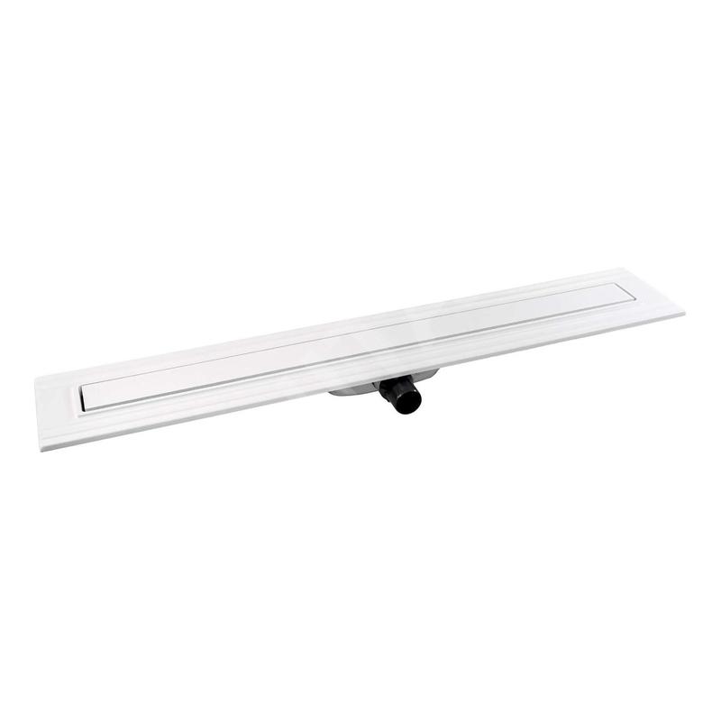 I-Drain Liquid 68 - Caniveau de douche en inox avec grille, longueur 700 mm, blanc EP.SS.0700.W I-Drain Liquid 68 - Caniveau de douche en inox avec grille, longueur 700 mm, blanc EP.SS.0700.W