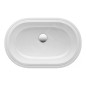 Laufen Savoy - Lavabo encastré 510x310 mm, avec trop-plein, sans trou pour robinetterie, blanc H8189460001091 Laufen Savoy - Lavabo encastré 510x310 mm, avec trop-plein, sans trou pour robinetterie, blanc H8189460001091