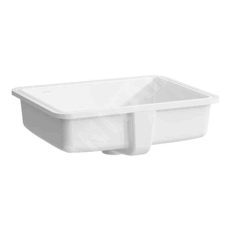 Laufen Savoy - Lavabo encastré 440x330 mm, avec trop-plein, sans trou pour robinetterie, blanc H8189470001091 Laufen Savoy - Lavabo encastré 440x330 mm, avec trop-plein, sans trou pour robinetterie, blanc H8189470001091