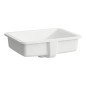 Laufen Savoy - Lavabo encastré 440x330 mm, avec trop-plein, sans trou pour robinetterie, blanc H8189470001551 Laufen Savoy - Lavabo encastré 440x330 mm, avec trop-plein, sans trou pour robinetterie, blanc H8189470001551