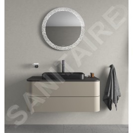 Duravit Happy D.2 Plus - Vasque à poser, 600x400 mm, sans trop-plein, anthracite mat 2359601300