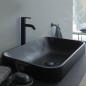 Duravit Happy D.2 Plus - Vasque à poser, 600x400 mm, sans trop-plein, WonderGliss, anthracite mat 23596013001