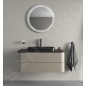 Duravit Happy D.2 Plus - Vasque à poser, 600x400 mm, sans trop-plein, WonderGliss, anthracite mat 23596013001