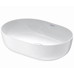 Duravit Luv - Vasque, 500x350 mm, sans trop-plein, WonderGliss, blanc / blanc satin mat 03795026001