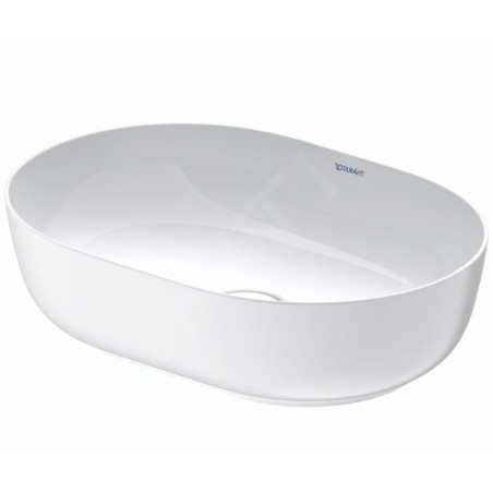Duravit Luv - Vasque, 500x350 mm, sans trop-plein, WonderGliss, blanc / blanc satin mat 03795026001
