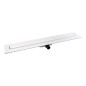 I-Drain Liquid 68 - Caniveau de douche en inox avec grille, longueur 800 mm, blanc EP.SS.0800.W