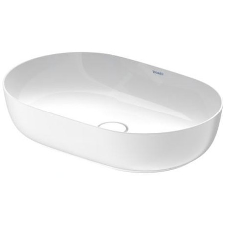 Duravit Luv - Vasque, 600x400 mm, sans trop-plein, blanc / blanc satin mat 0379602600