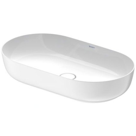 Duravit Luv - Vasque, 700x400 mm, sans trop-plein, blanc / blanc satin mat 0379702600