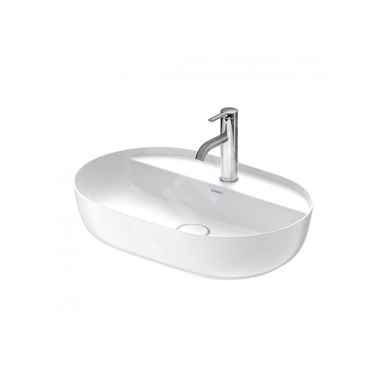 Duravit Luv - Vasque, 600x400 mm, sans trop-plein, avec trou pour robinetterie, WonderGliss, blanc / blanc satin mat 03806026001 Duravit Luv - Vasque, 600x400 mm, sans trop-plein, avec trou pour robinetterie, WonderGliss, blanc / blanc satin mat 03806026001