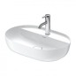 Duravit Luv - Vasque, 600x400 mm, sans trop-plein, avec trou pour robinetterie, WonderGliss, blanc / blanc satin mat 03806026001 Duravit Luv - Vasque, 600x400 mm, sans trop-plein, avec trou pour robinetterie, WonderGliss, blanc / blanc satin mat 03806026001