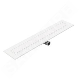 I-Drain Liquid - Caniveau de douche 70 cm, avec grille, blanc EP5.SS.0700.W