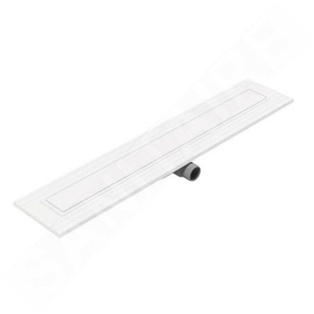 I-Drain Liquid - Caniveau de douche 70 cm, avec grille, blanc EP5.SS.0700.W