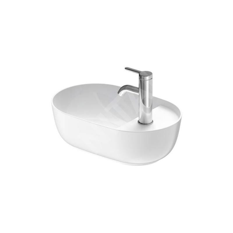 Duravit Luv - Lave-mains à poser, 420x270 mm, sans trop-plein, avec trou pour robinetterie, WonderGliss, blanc / blanc satin Duravit Luv - Lave-mains à poser, 420x270 mm, sans trop-plein, avec trou pour robinetterie, WonderGliss, blanc / blanc satin