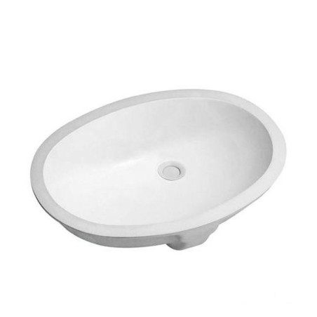 Duravit Santosa - Lavabo à encastrer, 510x375 mm, avec trop-plein, WonderGliss, blanc 04665100001