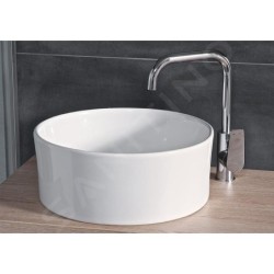 Jika Cubito Pure - Vasque à poser, diamètre 40 cm, sans trop-plein, blanc H8184200001121