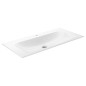 Keuco Plan - Lavabo 1007x494 mm, trop-plein caché, trou pour robinetterie, CleanPlus, blanc 32970311001 Keuco Plan - Lavabo 1007x494 mm, trop-plein caché, trou pour robinetterie, CleanPlus, blanc 32970311001