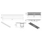 I-Drain Liquid - Caniveau de douche 80 cm, avec grille, béton foncé EP5.SS.0800.D