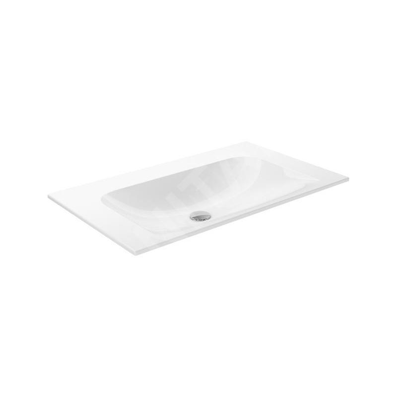 Keuco Plan - Lavabo 805x494 mm, sans trop-plein, sans trou pour robinetterie, CleanPlus, blanc 32960318000 Keuco Plan - Lavabo 805x494 mm, sans trop-plein, sans trou pour robinetterie, CleanPlus, blanc 32960318000